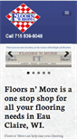 Mobile Screenshot of floorsnmoreeauclaire.com